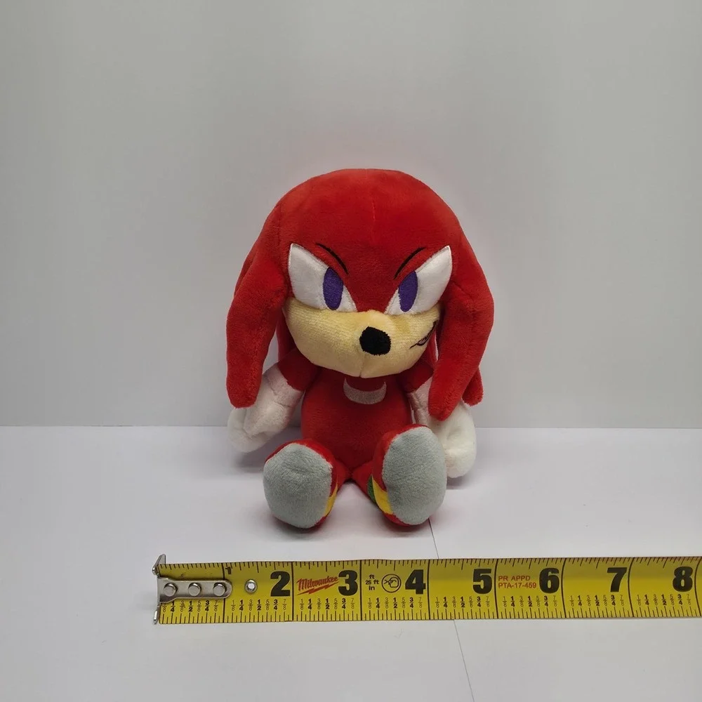 Sonic the Hedgehog KNUCKLES GRIN‎ PLUSH Purple Eyes  Plush Toy